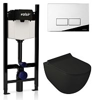 Комплект унитаза с инсталляцией VALSIR KIT VSCR 7317NEMT Slim P3